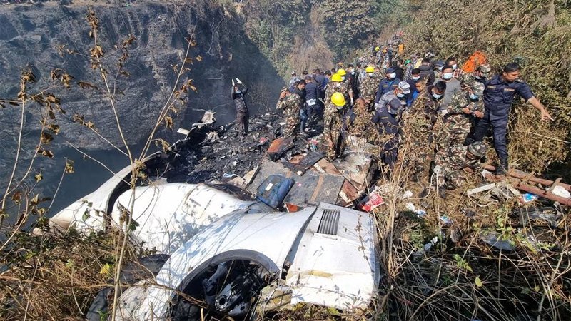 নেপালে বিমান দুর্ঘটনা: ৭২ আরোহীর মধ্যে নিহত ৬৭ 